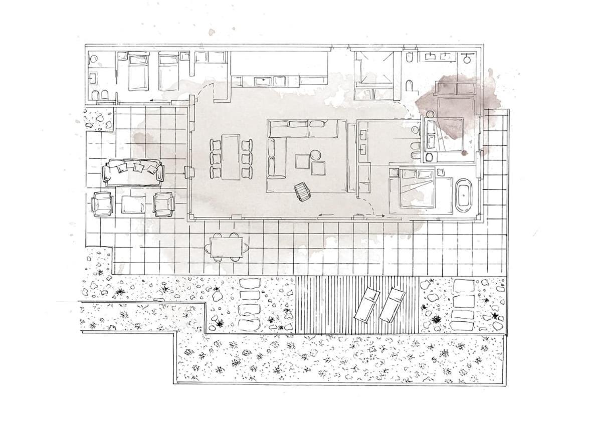 Appartamento Loft con 3 Camere da Letto